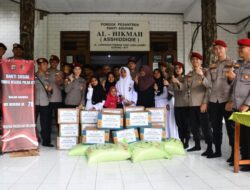 HUT Reserse Polri ke-78, Jajaran Reserse Polda NTT Tebar Kasih di Empat Panti Asuhan Kupang