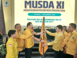 Alain Niti Susanto Resmi Nakhodai DPD Partai Golkar NTT, Melki Fokus ke DPP