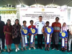 Kado Penghujung Tahun Wali Kota Kupang Hadirkan Harapan Lewat Bantuan Rumah Layak Huni