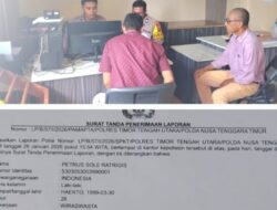 Ketua DPC Grindra TTU Kristo Haki Dipolisikan Petrus Karena Tidak Membayar Jasa Perencanaan Dapur MBG