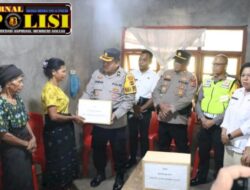Keluarga Siswa SD Yang Meninggal di Ngada Terima Tali Asih Dan Pendampingan Psikologis Kapolda NTT