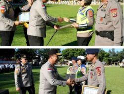 Kapolda NTT Berikan Penghargaan kepada Personel Berprestasi, Tekankan Semangat Pengabdian dan Integritas