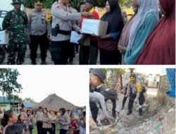 Polres Flores Timur Salurkan Ratusan Bansos untuk Korban Gempa, Kapolda NTT Beri Apresiasi