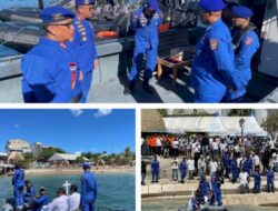 Ditpolairud Polda NTT Dalam Pengamanan Paskah 2026, Kawal 500 Peserta Prosesi Galilea di Teluk Kupang