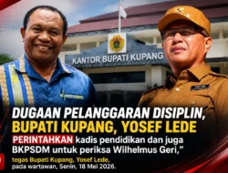 Diduga Tinggalkan Tugas ke Jakarta Tanpa Izin, Wilhelmus Geri Dilaporkan ke Bupati Kupang