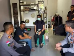 Kapolresta Jenguk Anggota yang Terluka Saat Layani Aksi Unjuk Rasa di Kantor Gubernur