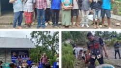 DPC Partai Demokrat Kabupaten Kupang Bagikan 5.000 Bibit Sengon Laut dan Polibeg di Amfoang Selatan