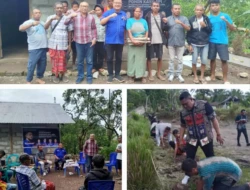 DPC Partai Demokrat Kabupaten Kupang Bagikan 5.000 Bibit Sengon Laut dan Polibeg di Amfoang Selatan