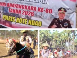 300 Kuda Hus Meriahkan Perayaan Hari Bhayangkara, Budaya Rote Ndao Kian Mendunia