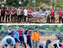 Sambut Hari Bhayangkara ke- 80 Polres Rote Ndao Hijaukan Pesisir Pantai Oelua dengan Mangrove