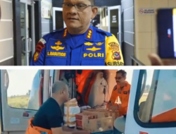 Dari Udara dan Laut, Ditpolairud Polda NTT Percepat Evakuasi dan Bantuan Korban Gempa Flores
