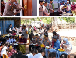 Bikin Haru di TTS! Kapolda NTT Tak Cuma Resmikan Sekolah, Tapi Duduk Makan Bersama Siswa