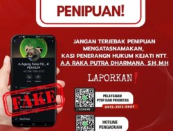 Nama Kasi Penkum Kejati NTT Dicatut Penipu, Warga Diminta Waspada Sebelum Transfer Uang