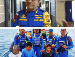 Dramatis! 3 Terduga Pengebom Ikan Ditangkap di Solor, Keluarga Sempat Hadang Polisi di Laut