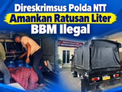 Timbun 350 Liter BBM Subsidi untuk Dijual Rp13 Ribu/Liter, Dua Orang Diciduk Polda NTT di Kabupaten Kupang