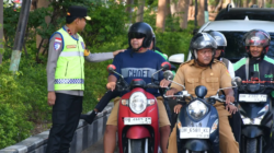 Bukan Sekadar Pantau, Wakapolda NTT Turun ke Jalan Atur Lalu Lintas: Pagi Warga Kupang Harus Lancar!